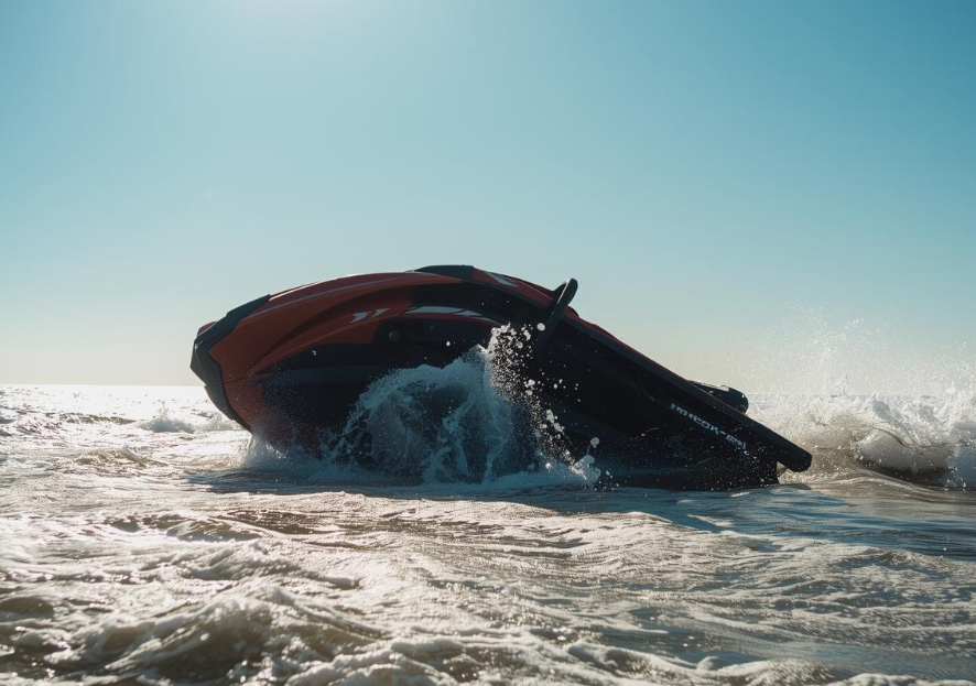 ジェットスキー（水上バイク）が転覆したら？　イメージ画像